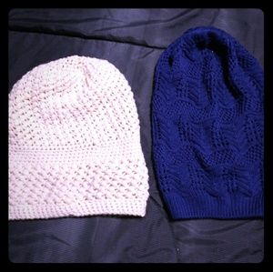 🌟ETC Slouchy crocheted hats and beanie.
